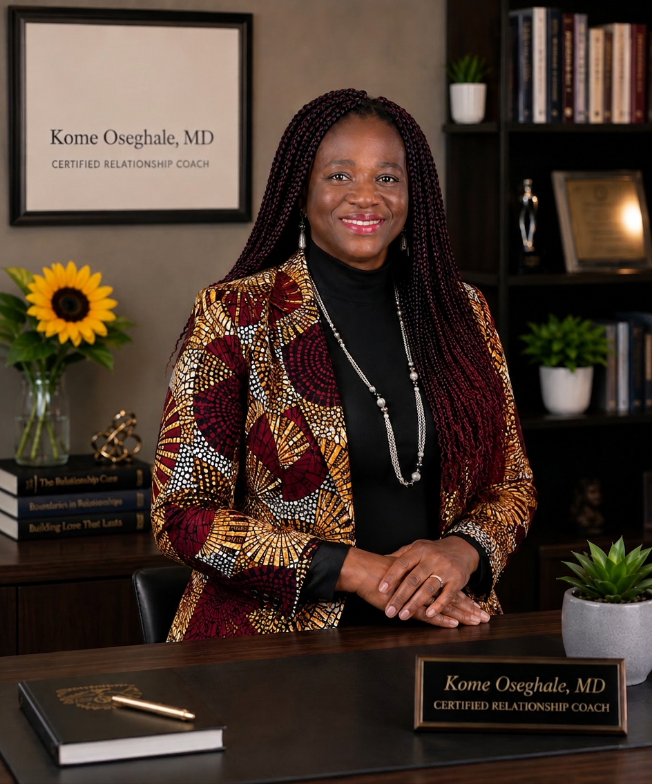 Kome Oseghale, MD — Certified Relationship Coach
