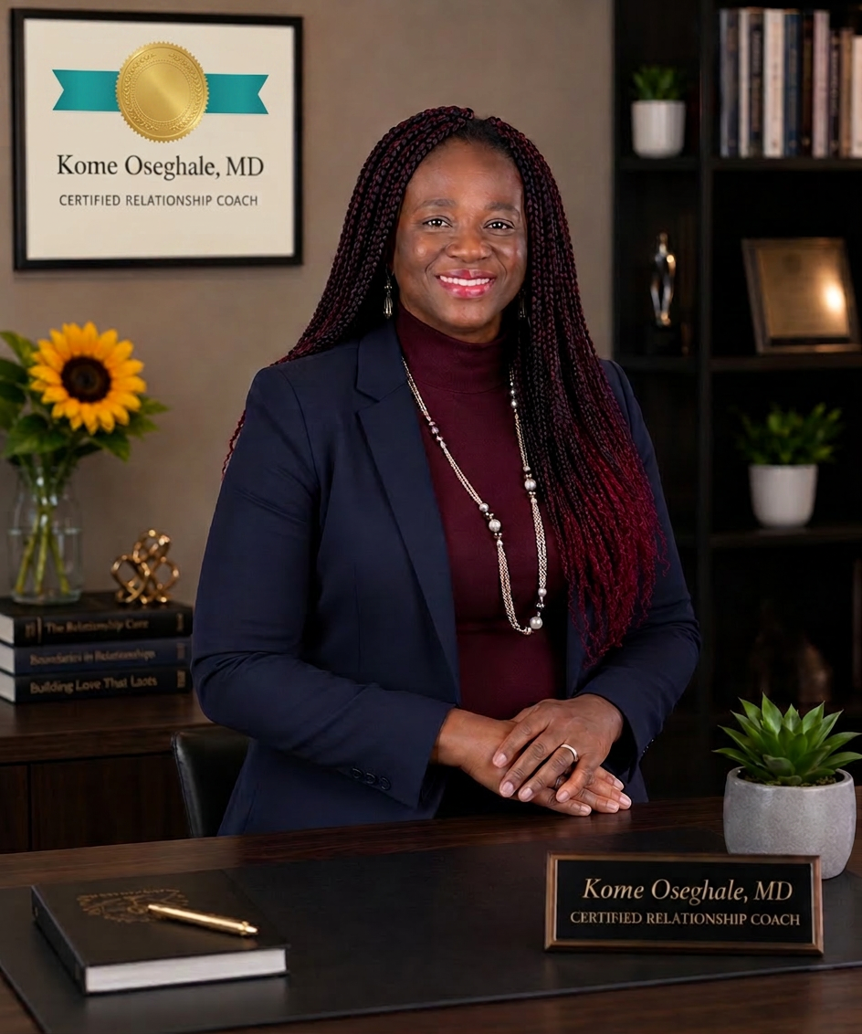 Kome Oseghale, MD, FAAP — Certified Relationship Coach